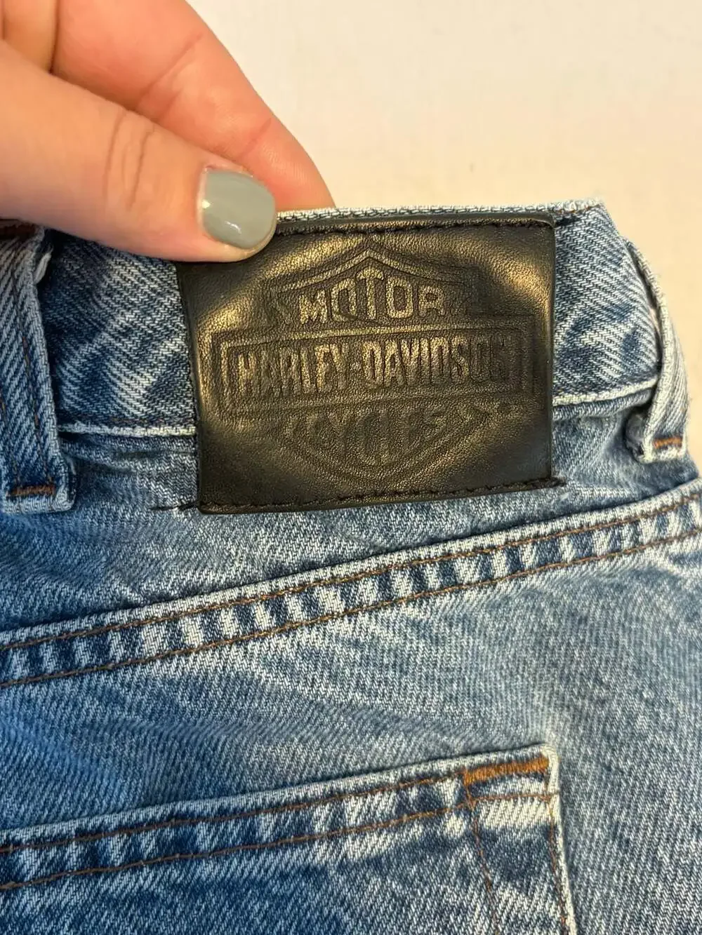 Harley-Davidson Denim Jeans Blue